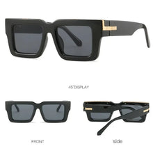 Load image into Gallery viewer, retro vintage square sunglasses