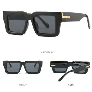 retro vintage square sunglasses