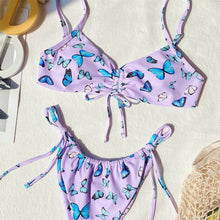Load image into Gallery viewer, BUTTERFLY PRINT SWIMSUIT