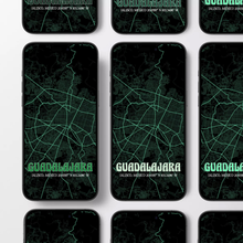 Load image into Gallery viewer, guadalajara city map phone wallpaper lock screen ios screensaver