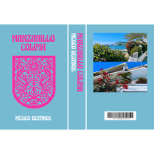 Load image into Gallery viewer, decorative book mexico destinos manzanillo