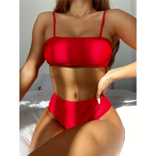 Load image into Gallery viewer, RED SWIMSUIT SET